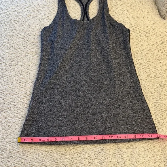 Lululemon Gray Racerback Tank Top - Picture 6 of 6